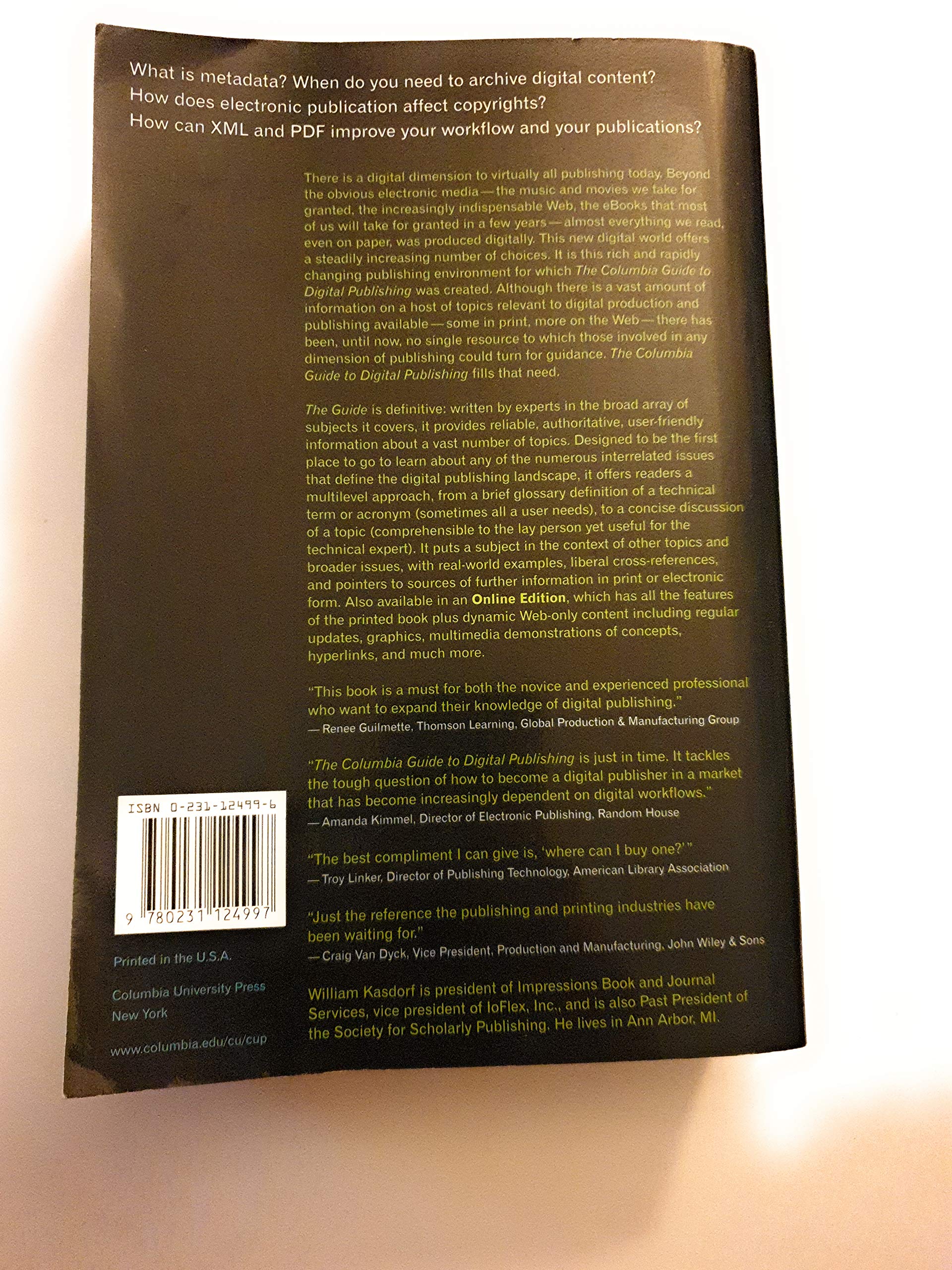 The Columbia Guide to Digital Publishing
