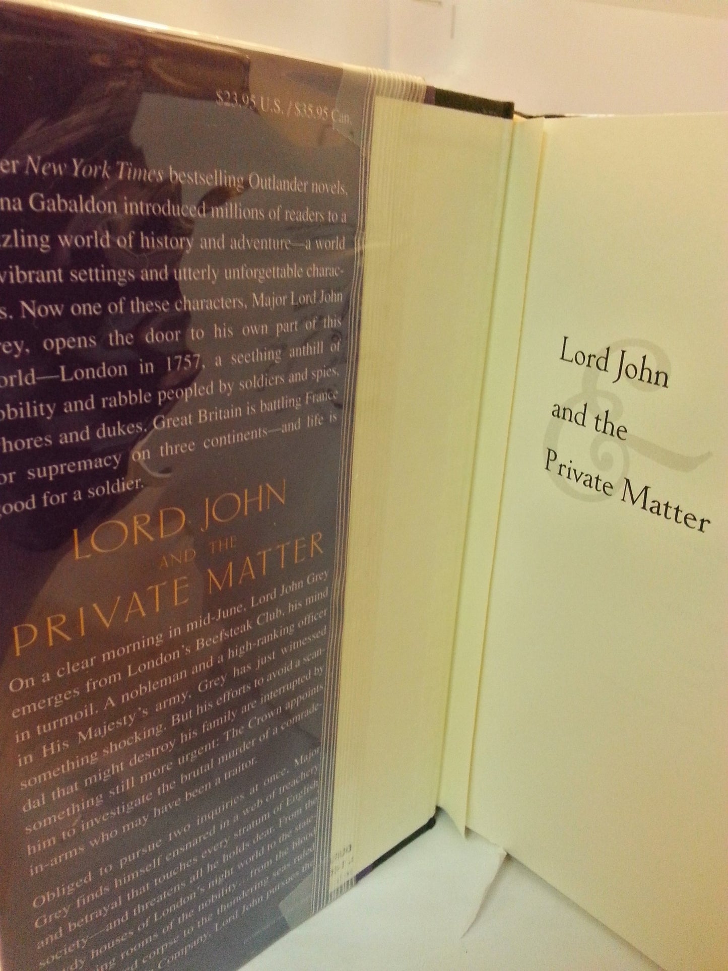 Lord John and the Private Matter by Diana Gabaldon