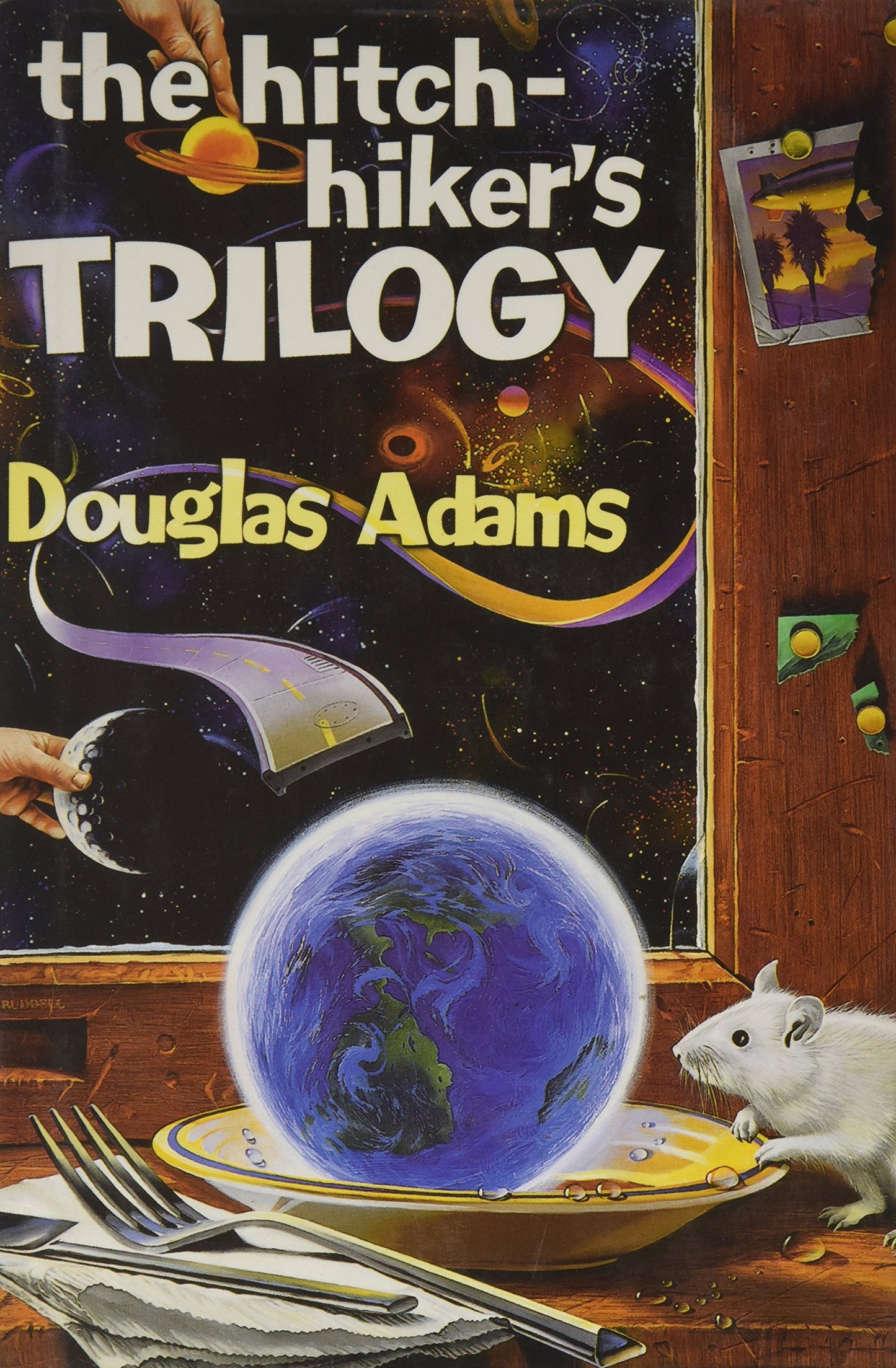 The Hitchhiker's Trilogy by Douglas Adams