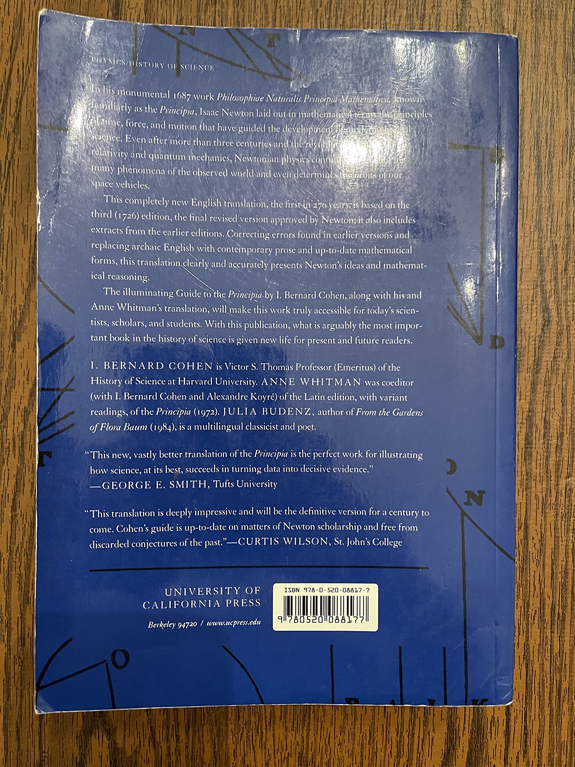 The Principia : Mathematical Principles of Natural Philosophy