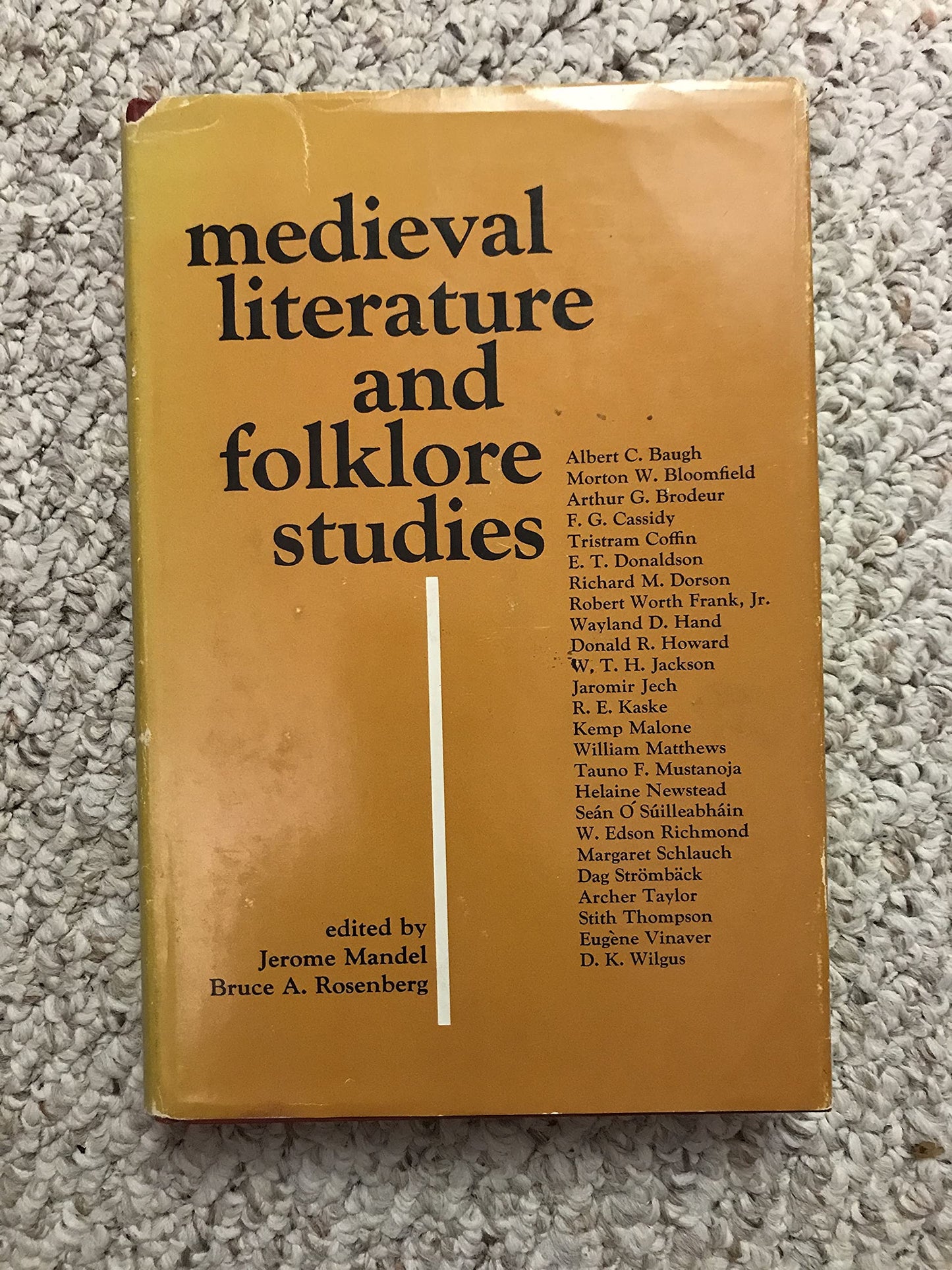 Medieval literature and folklore studies;: Essays in honor of Francis Lee Utley