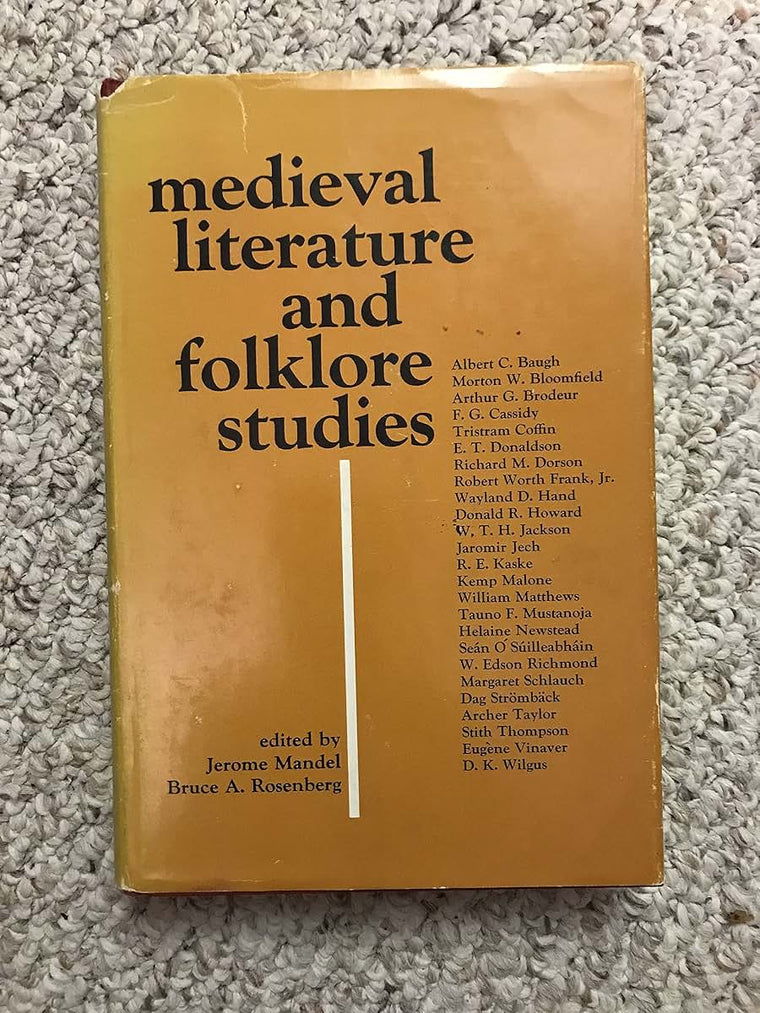 Medieval literature and folklore studies;: Essays in honor of Francis Lee Utley