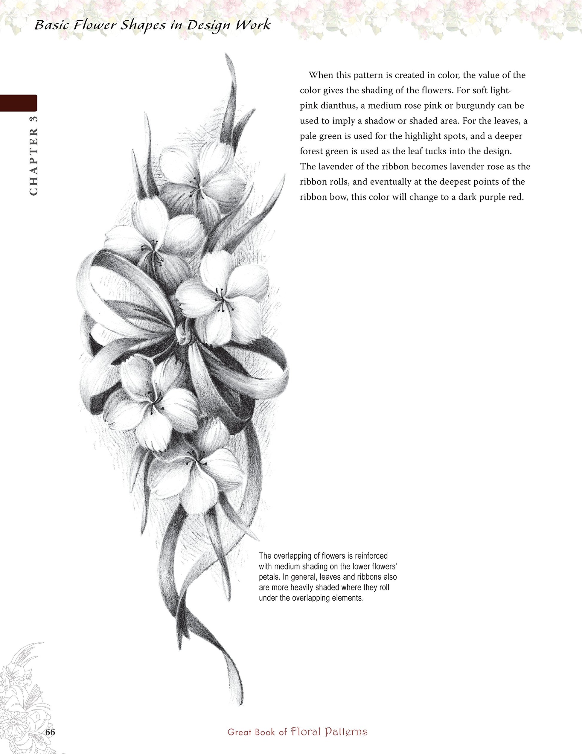 Great Book of Floral Patterns, Third Edition, Revised and Expanded: The Ultimate Design Sourcebook for Artists and Crafters (Fox Chapel Publishing) Over 100 Expertly Drawn Designs from Lora S. Irish