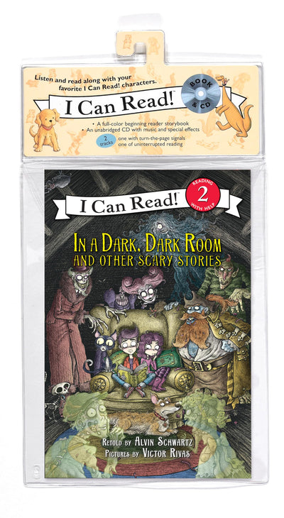 In a Dark, Dark Room and Other Scary Stories Book and CD (I Can Read Level 2)