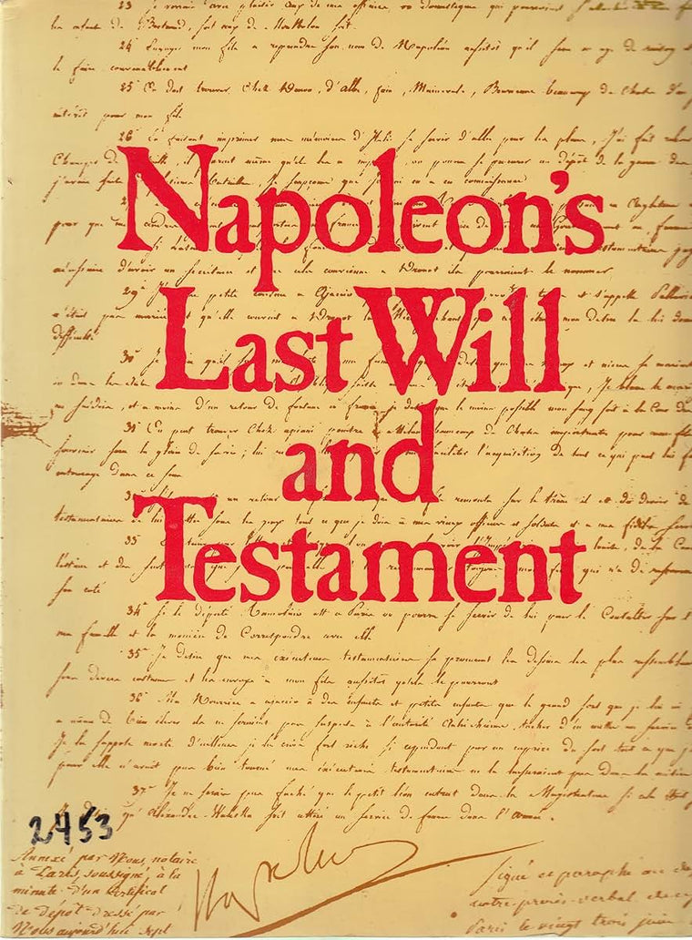Napoleon's Last Will and Testament