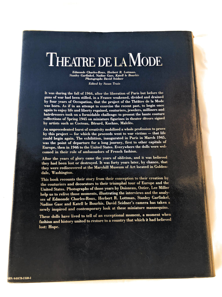 Thétre De La Mode — back cover
