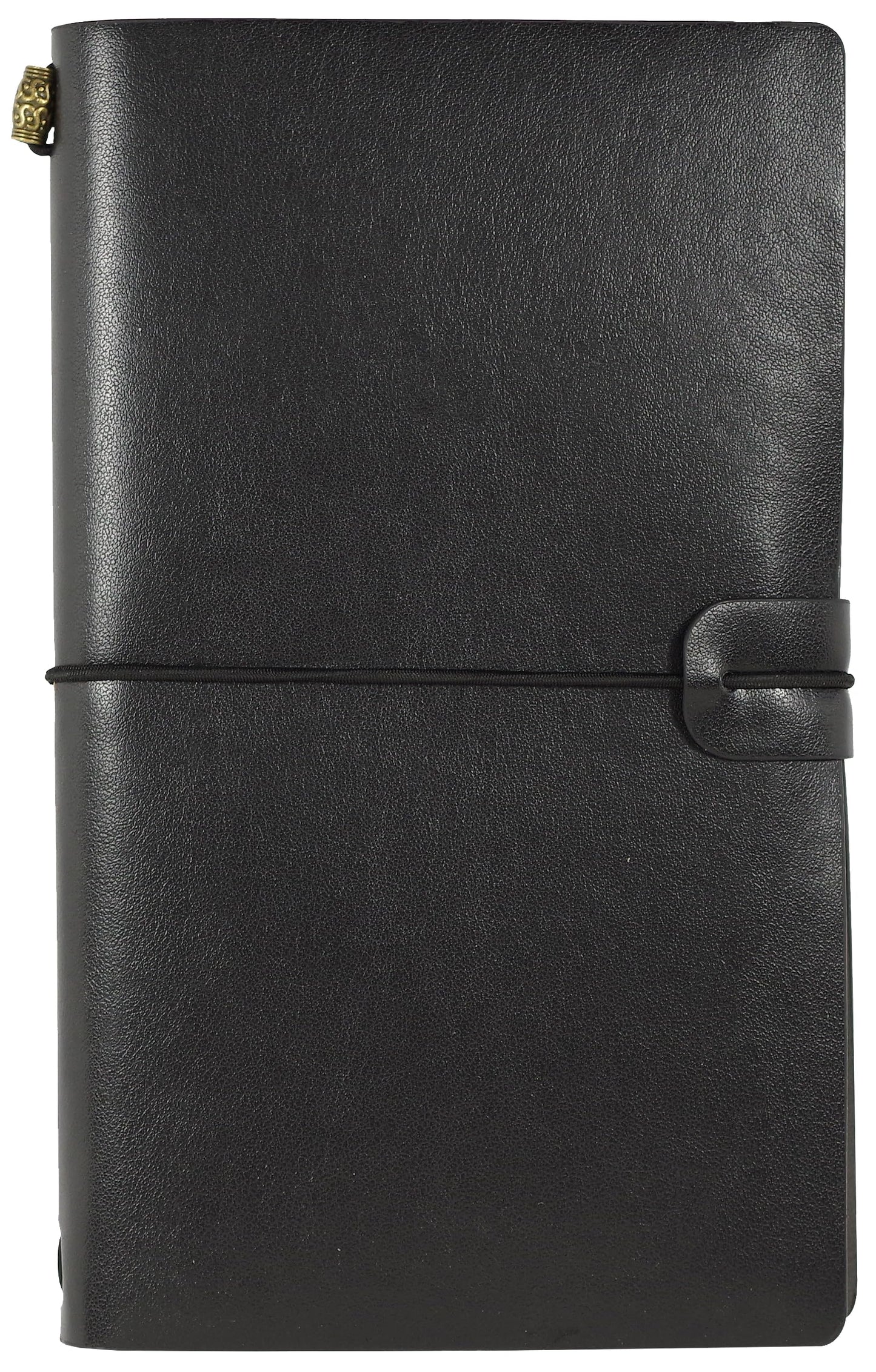 Voyager Refillable Notebook - Black (Traveler's Journal, Planner, Notebook)