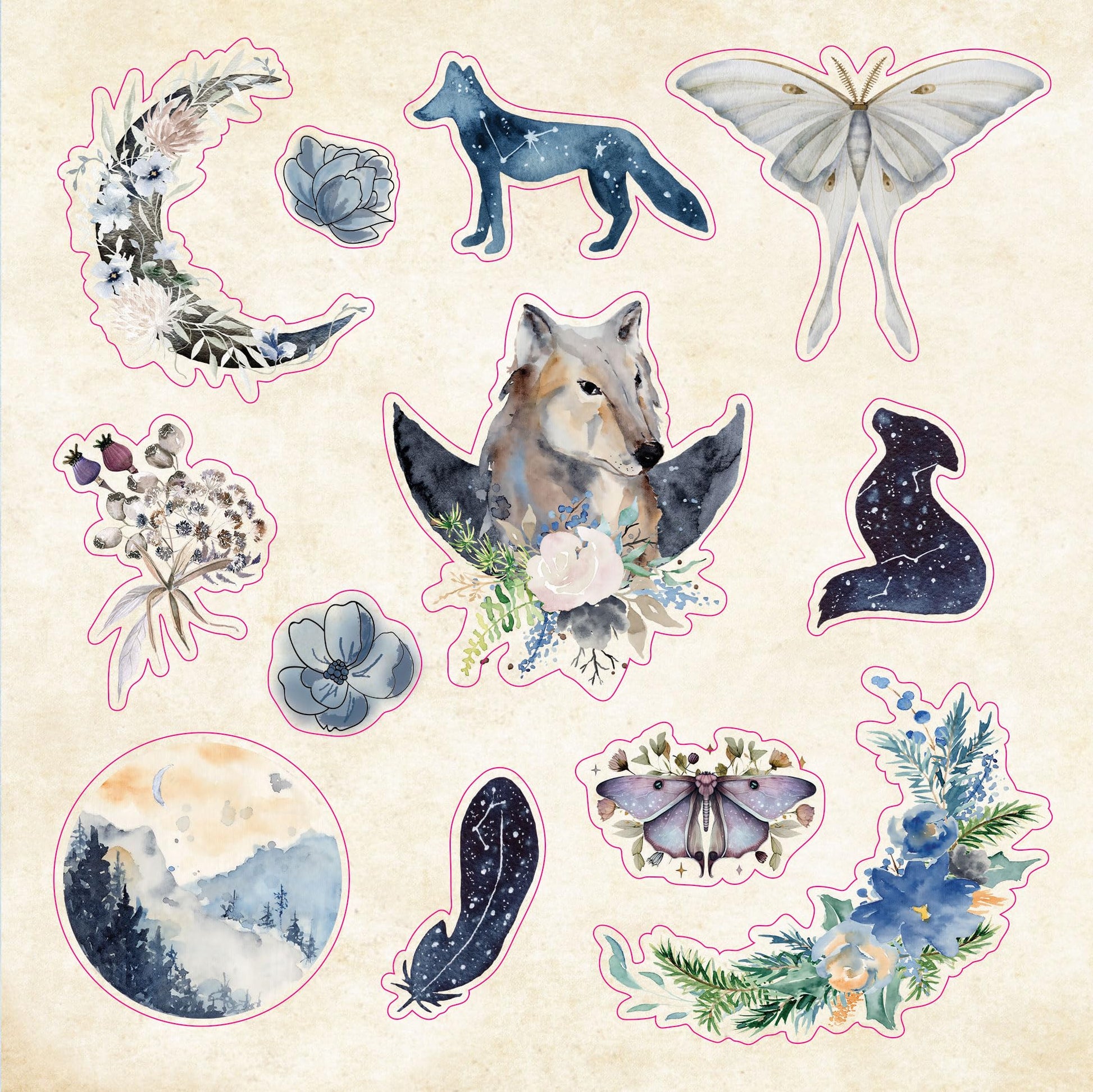 Celestial Wonders Sticker Book (over 900 stickers!)