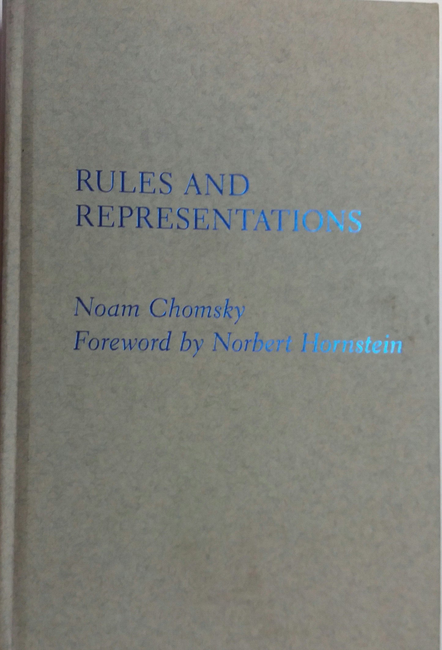 Rules and Representations (Columbia Classics in Philosophy)