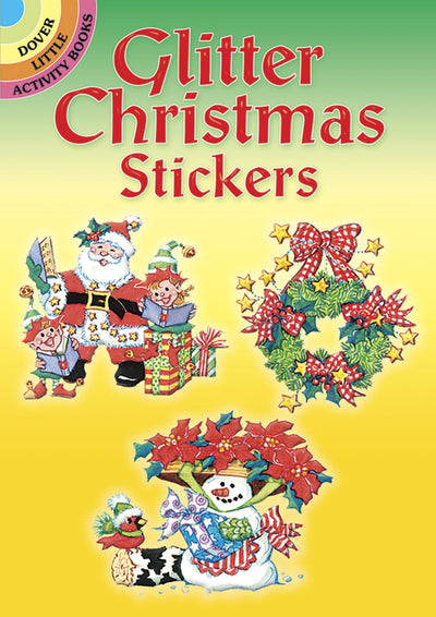 Glitter Christmas Stickers (Dover Little Activity Books: Christmas)