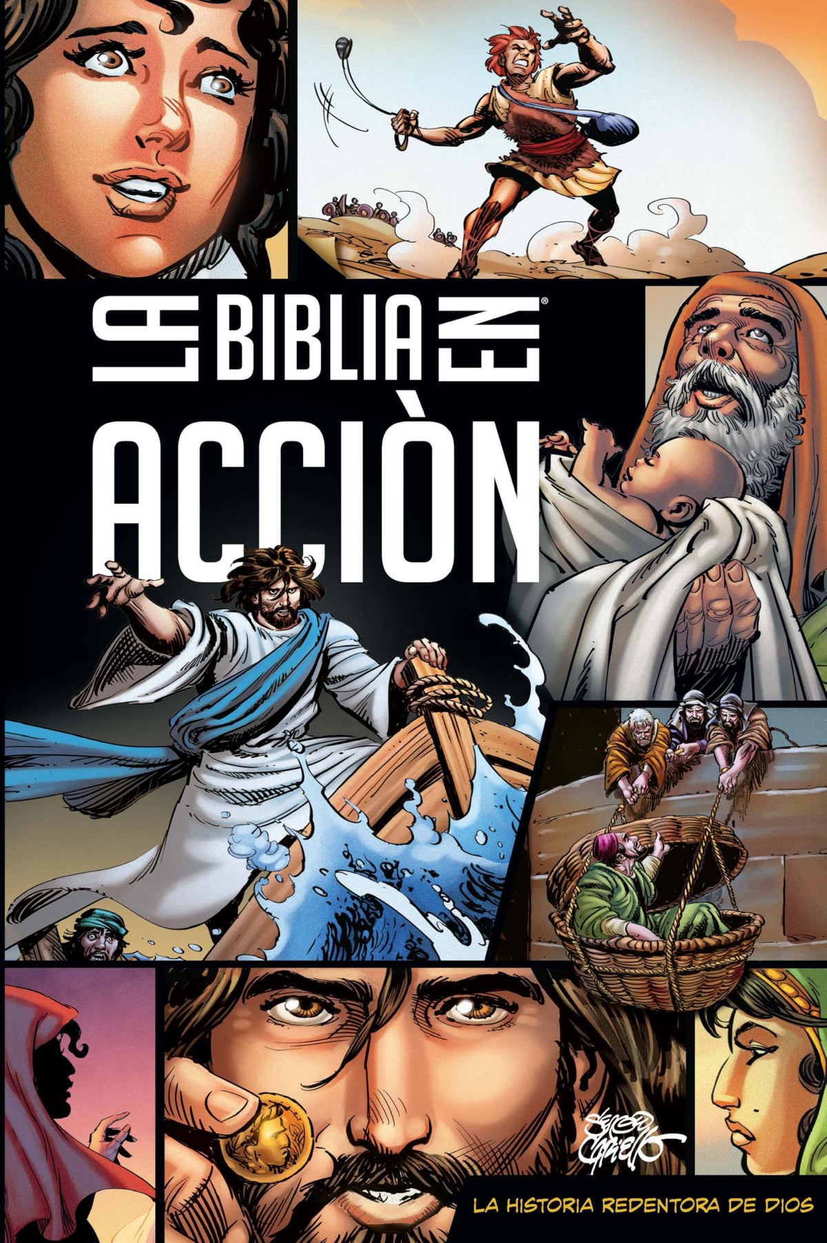 La Biblia en accin (The Action Bible) (Spanish) (Action Bible Series) (Spanish Edition)