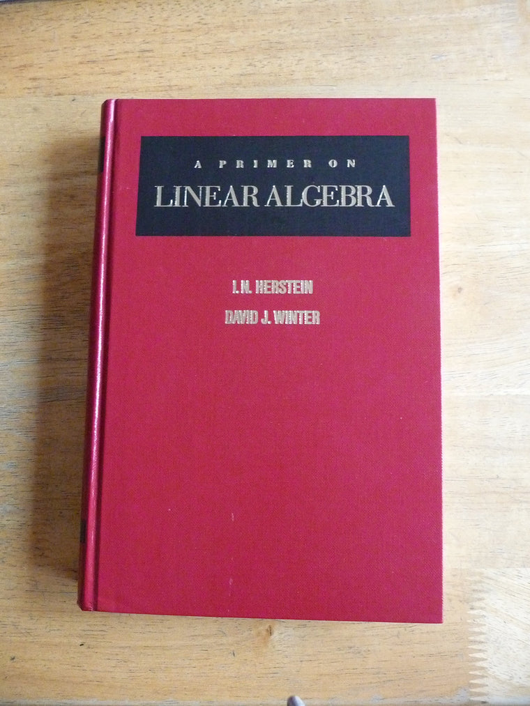 A Primer on Linear Algebra