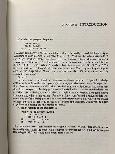 The Elements of Programming Style, 2nd Edition