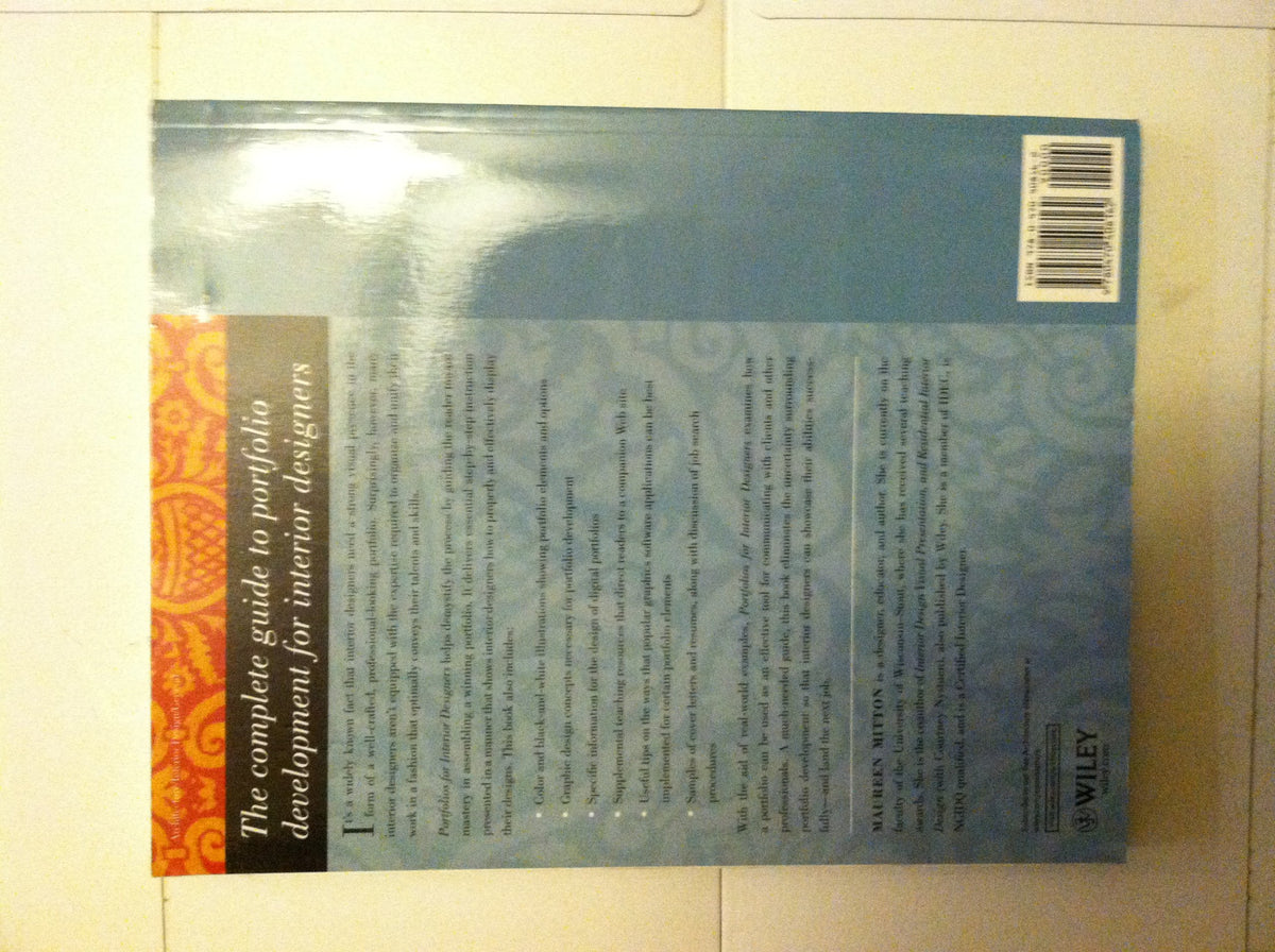 Portfolios for Interior Designers: A Guide to Portfolios, Creative Resumes, and the Job Search