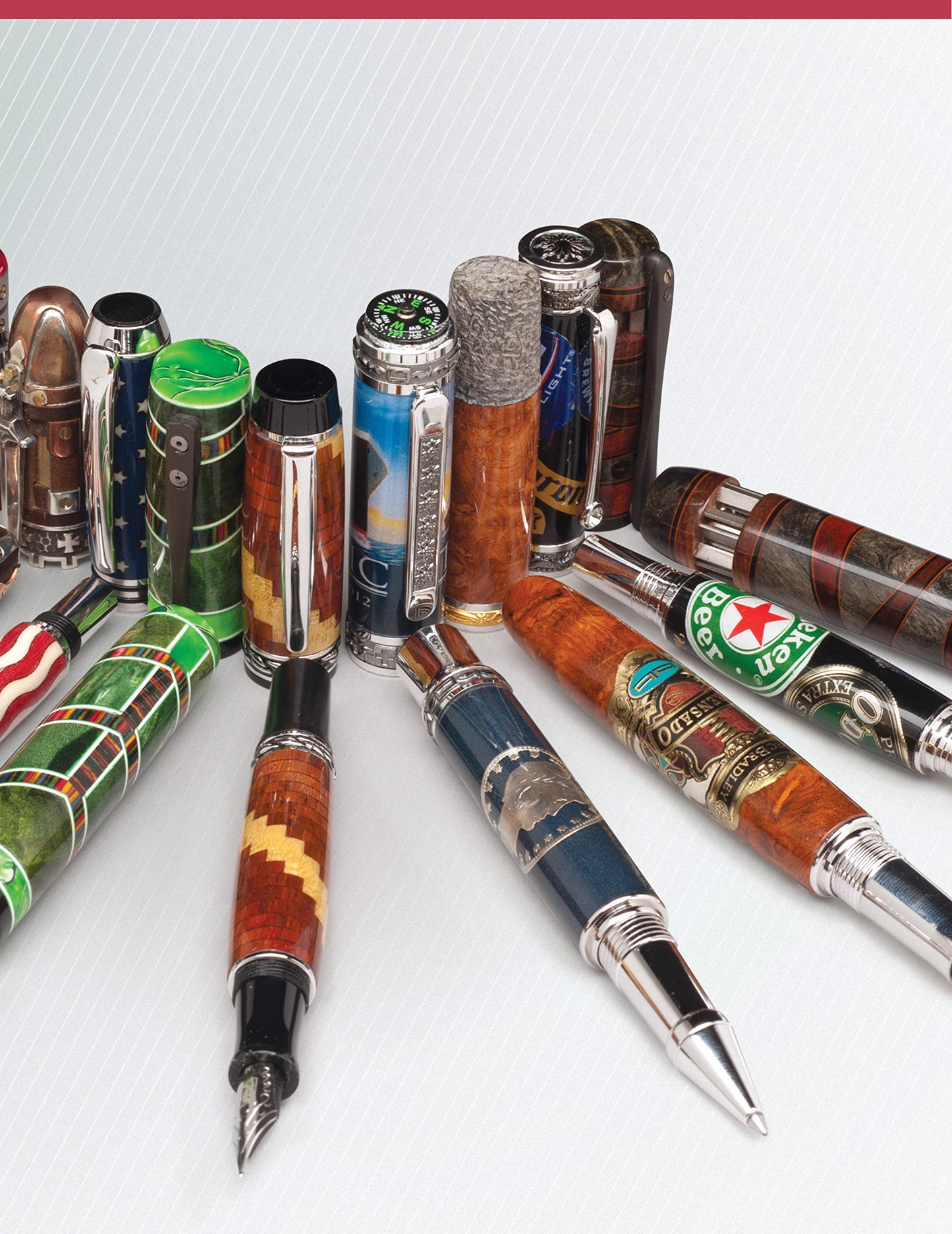 Pen Turner's Workbook, 3rd Edition Revised and Expanded: Making Pens from Simple to Stunning (Fox Chapel Publishing) 18 Pen Turning Projects, Beginner-Friendly Instructions, and Beautiful Photography
