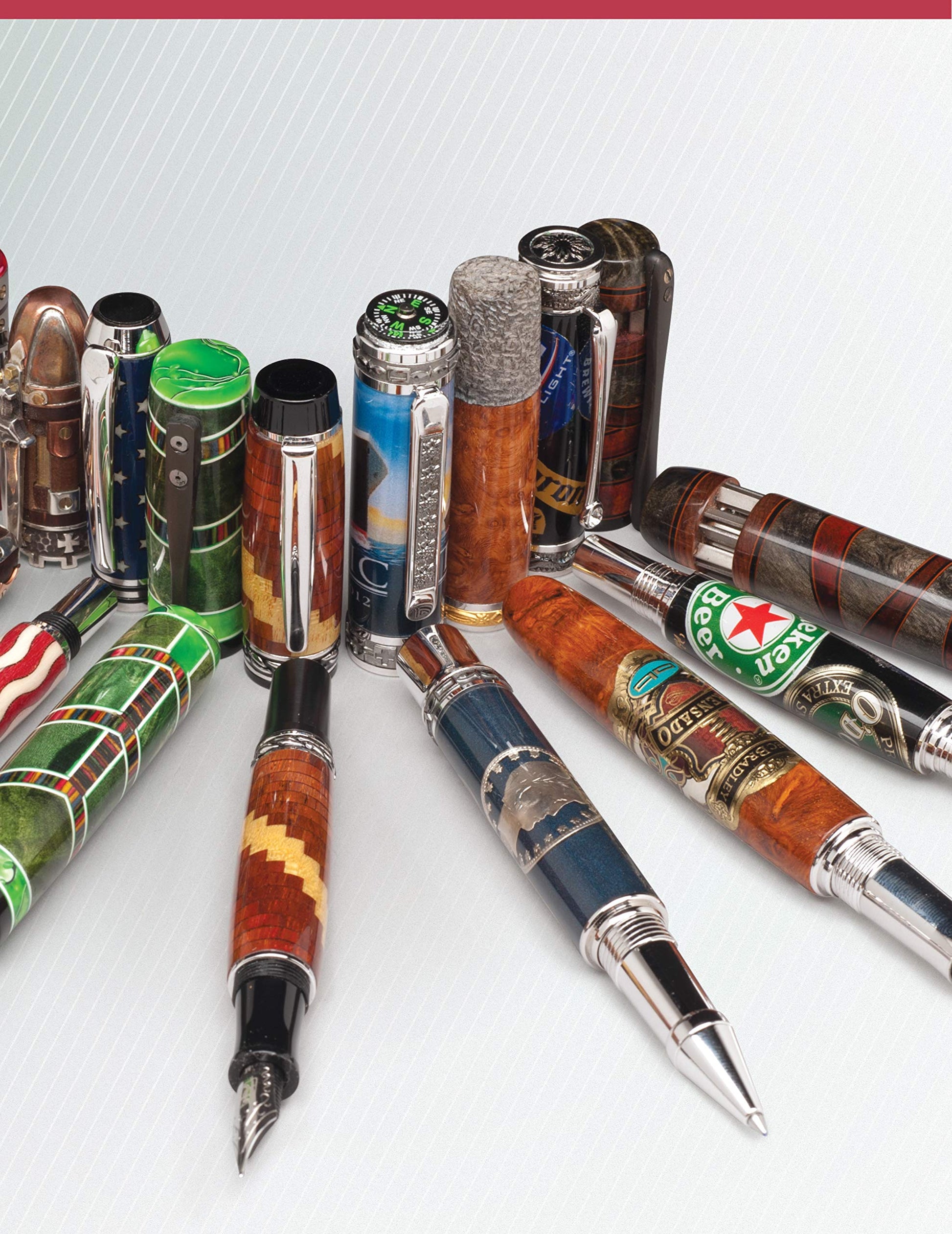 Pen Turner's Workbook, 3rd Edition Revised and Expanded: Making Pens from Simple to Stunning (Fox Chapel Publishing) 18 Pen Turning Projects, Beginner-Friendly Instructions, and Beautiful Photography