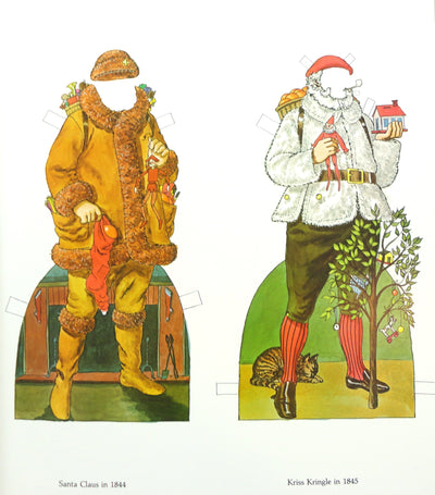 Santa Claus Paper Dolls in Full Color