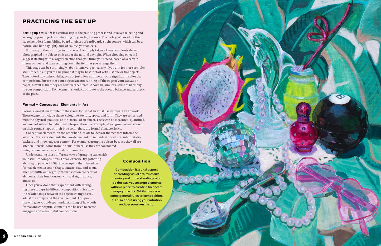 Modern Still Life: From Fruit Bowls to Disco Balls: A beginner's guide to painting fun, fresh still lifes in oil and acrylic