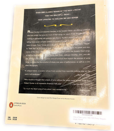A Box of Rain: Lyrics: 1965-1993 (Poets, Penguin)