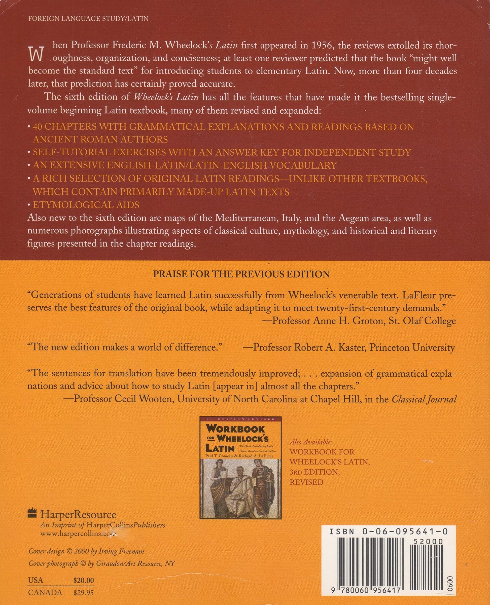 Wheelocks Latin, 6th Edition