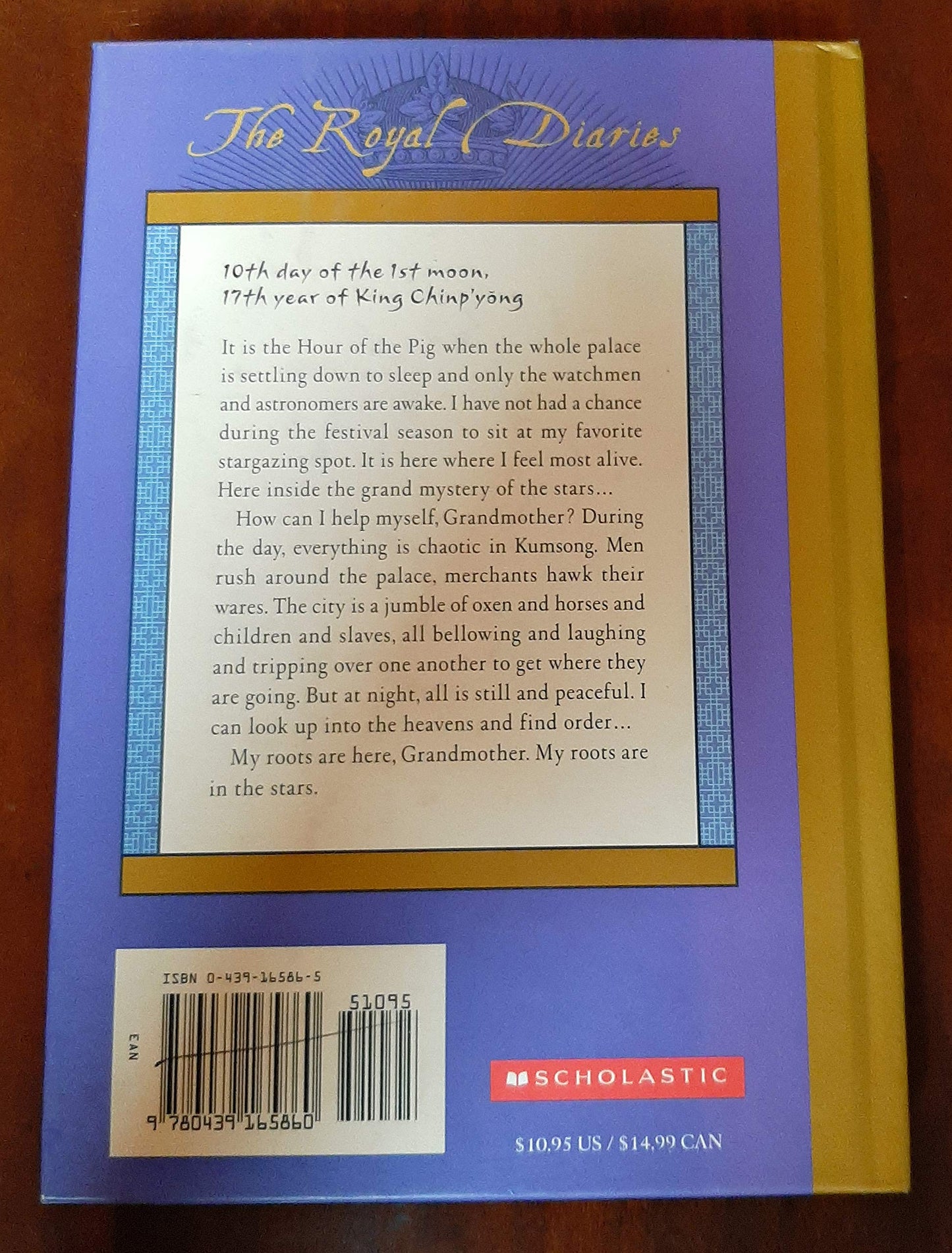 Sondok: Princess of the Moon and Stars (Royal Diaries) by Ho