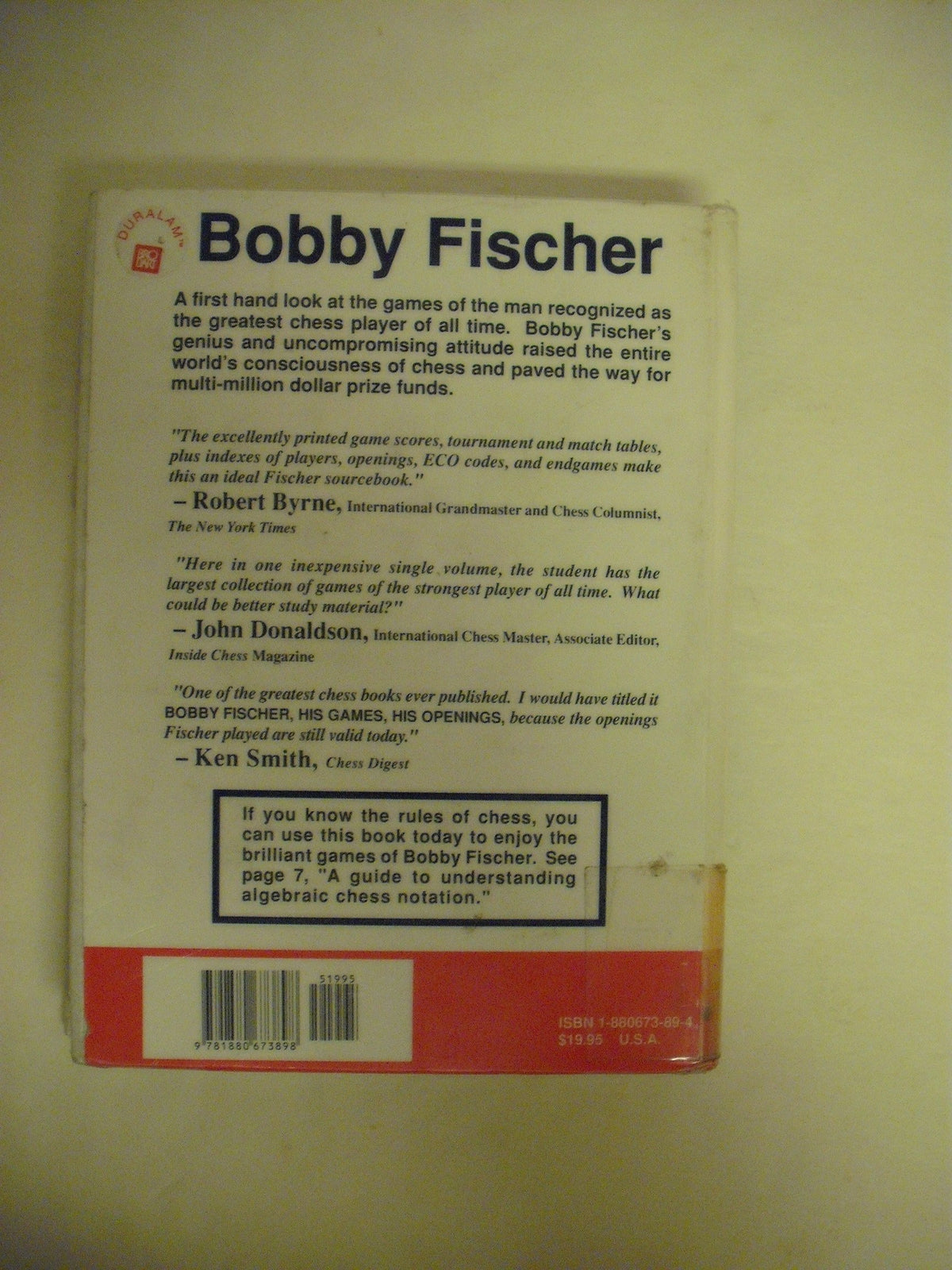 Bobby Fischer: Complete Games of the American World Chess Champion
