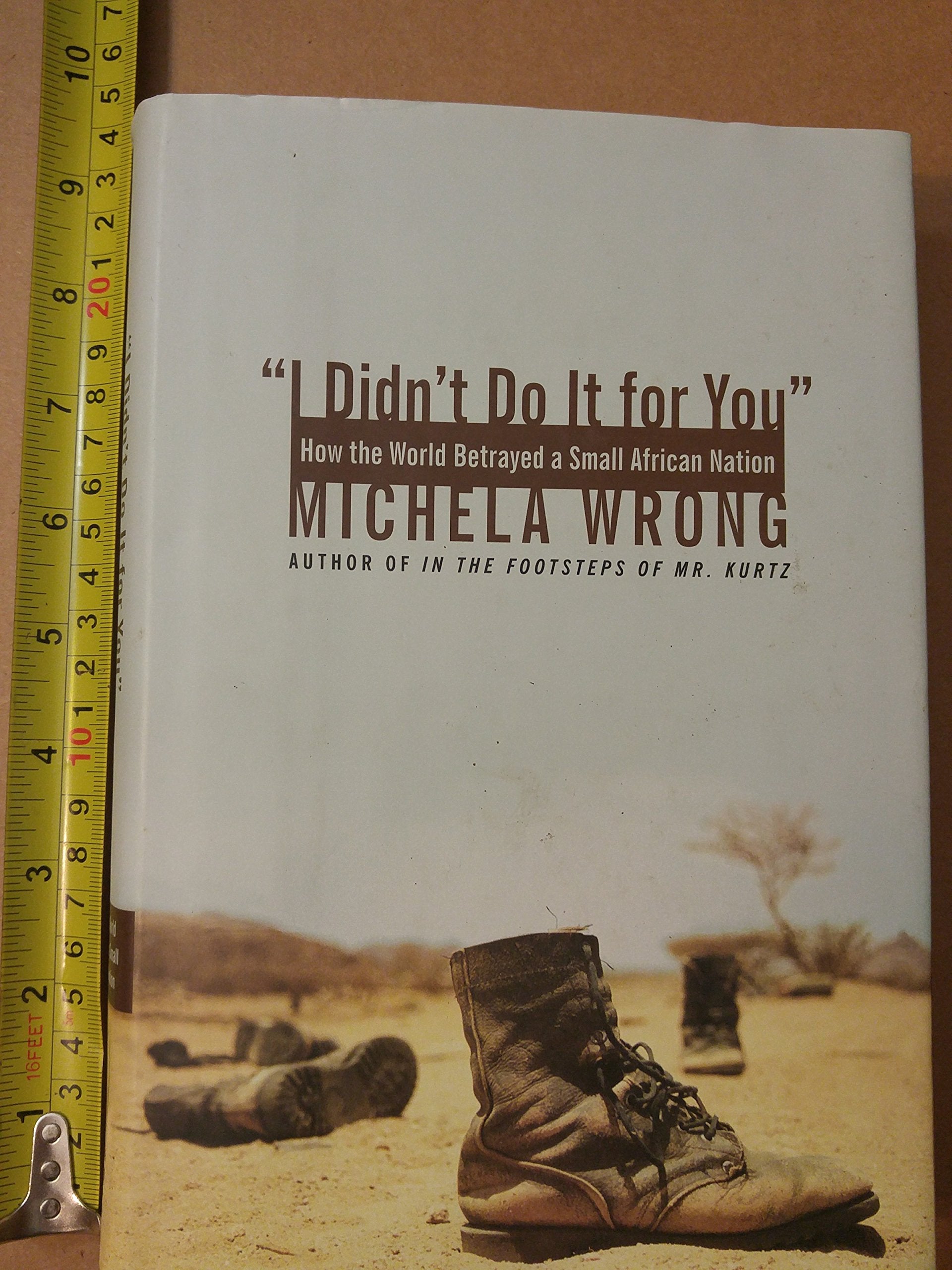 I Didnt Do It for You: How the World Betrayed a Small African Nation