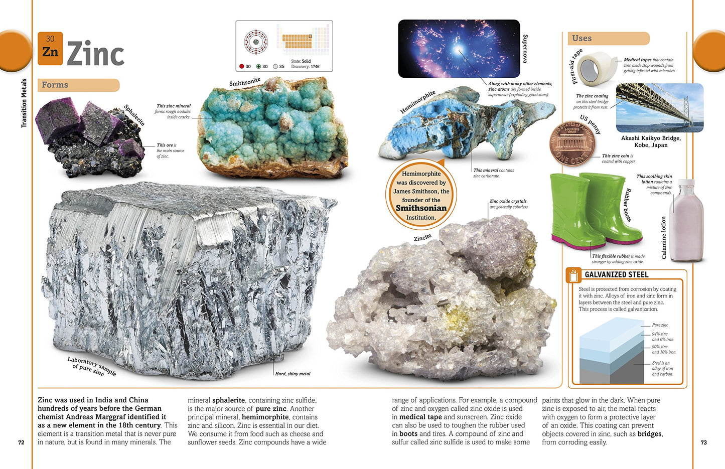 The Elements Book: A Visual Encyclopedia of the Periodic Tab