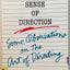 Sense of Direction: Some Observations on the Art of Directing