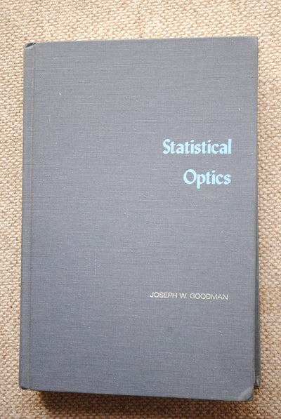 Statistical Optics (Wiley Series in Pure and Applied Optics)