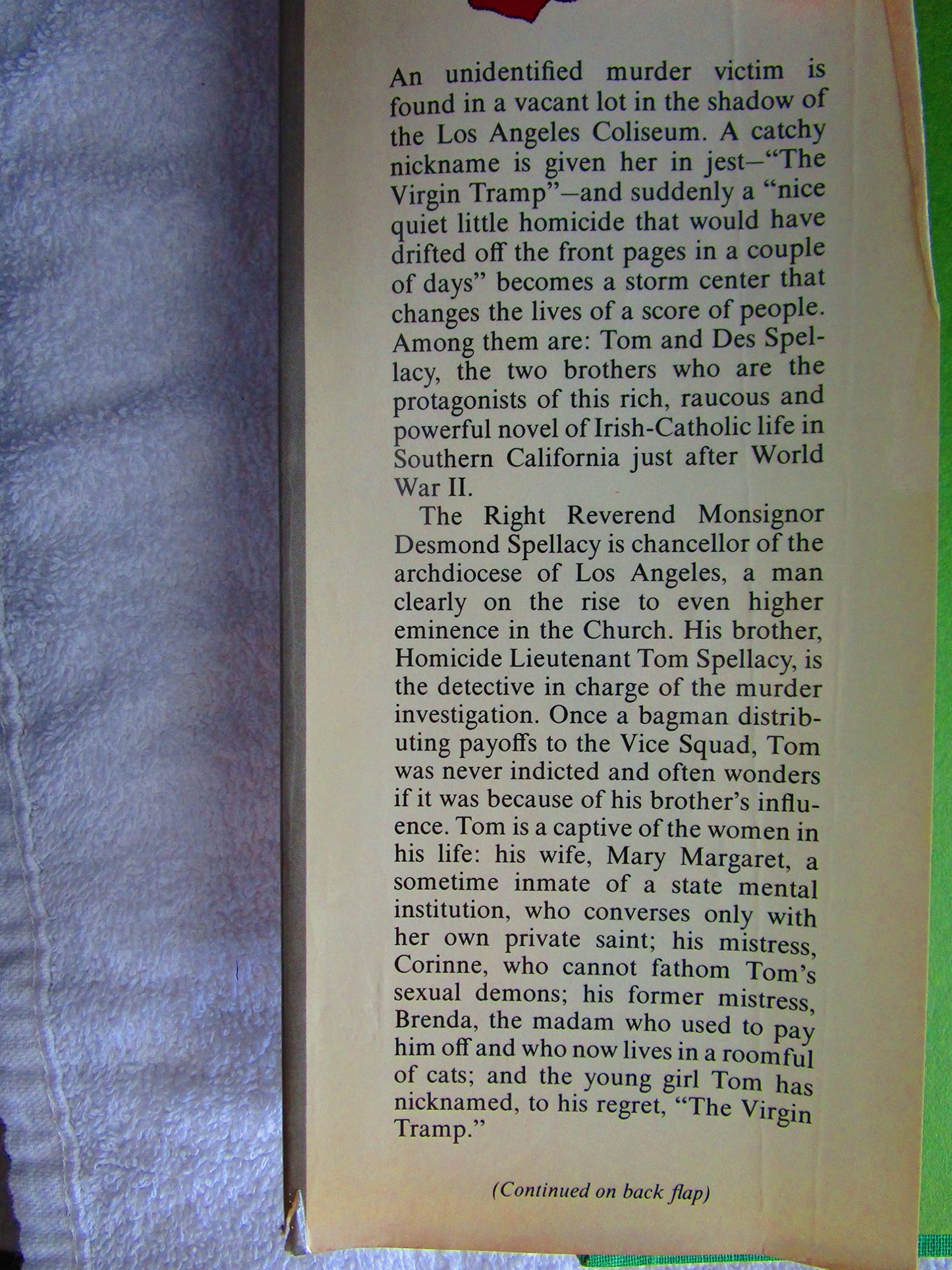 True Confessions: A Novel by Dunne, John Gregory