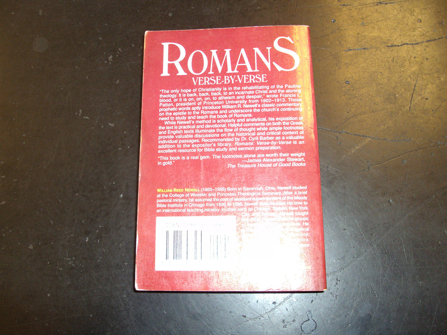 Romans Verse-By-Verse : A Classic Devotional Commentary