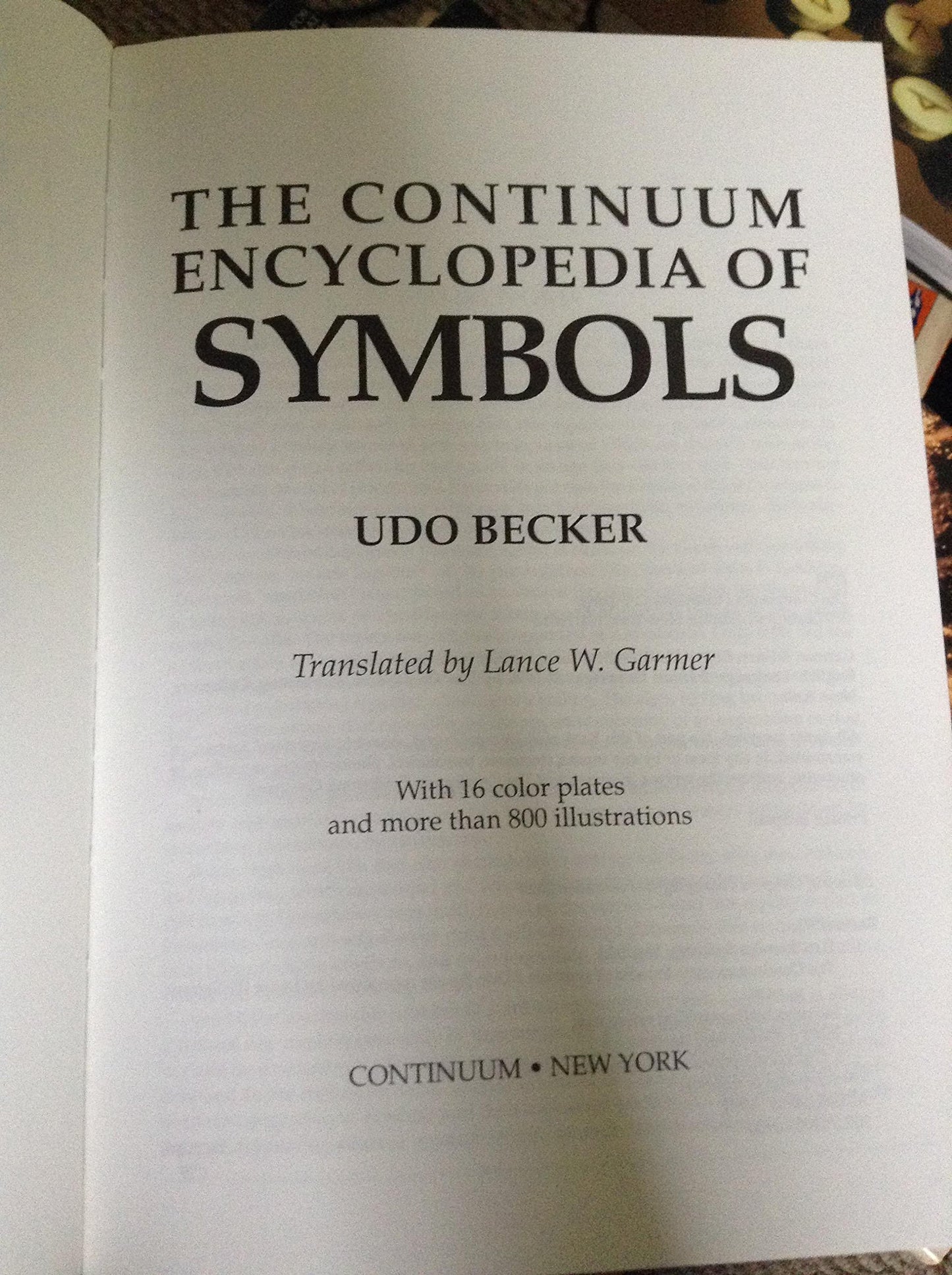 The Continuum Encyclopedia of Symbols