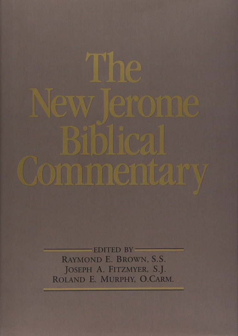 The New Jerome Biblical Commentary
