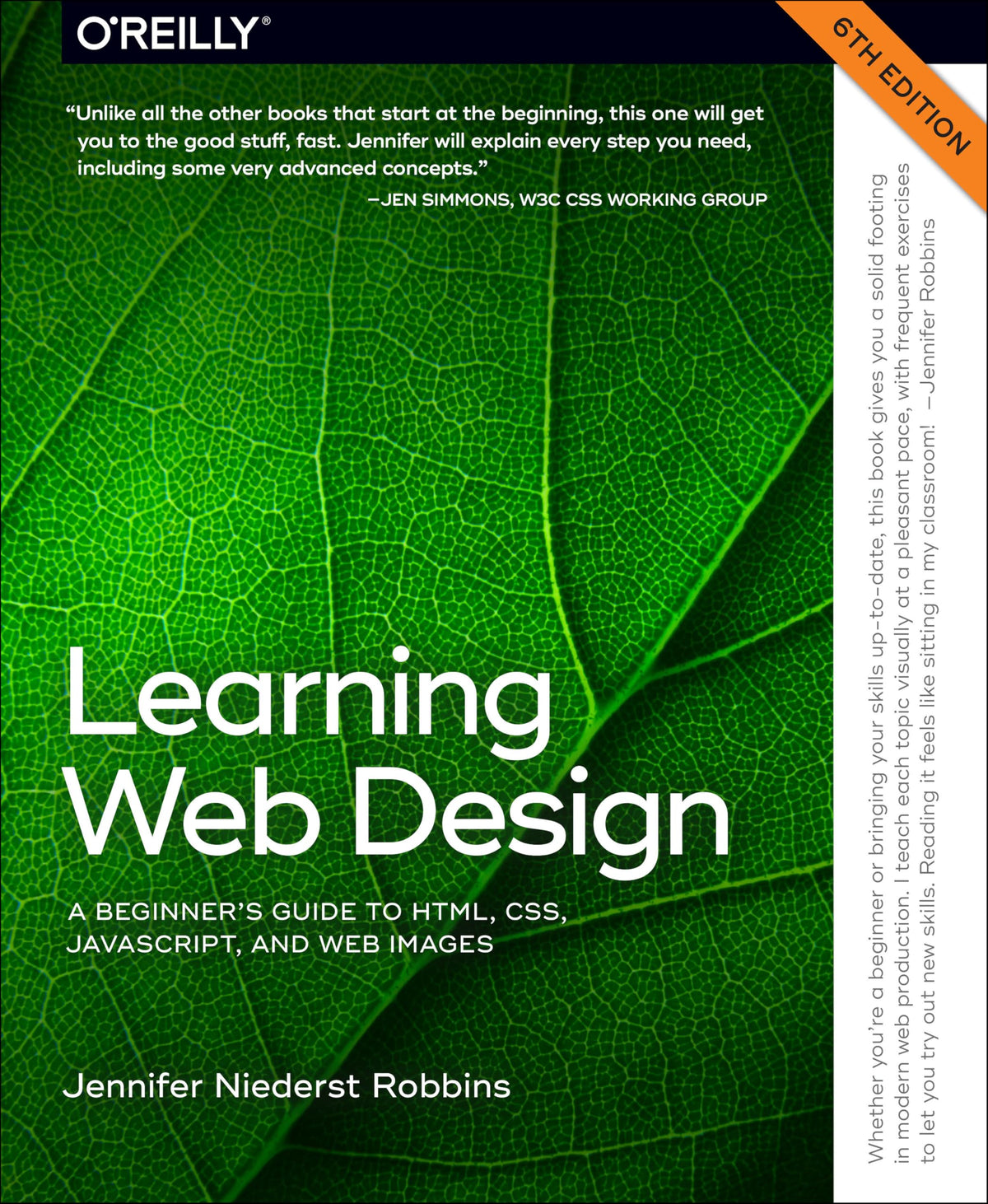 Learning Web Design: A Beginner's Guide to HTML, CSS, JavaScript, and Web Images