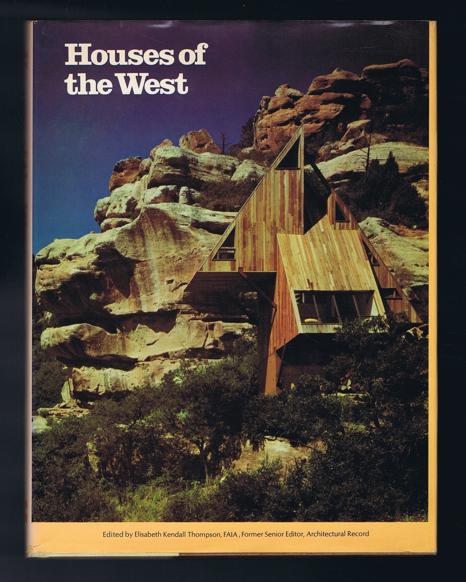 Houses of the West (An Architectural Record Book)