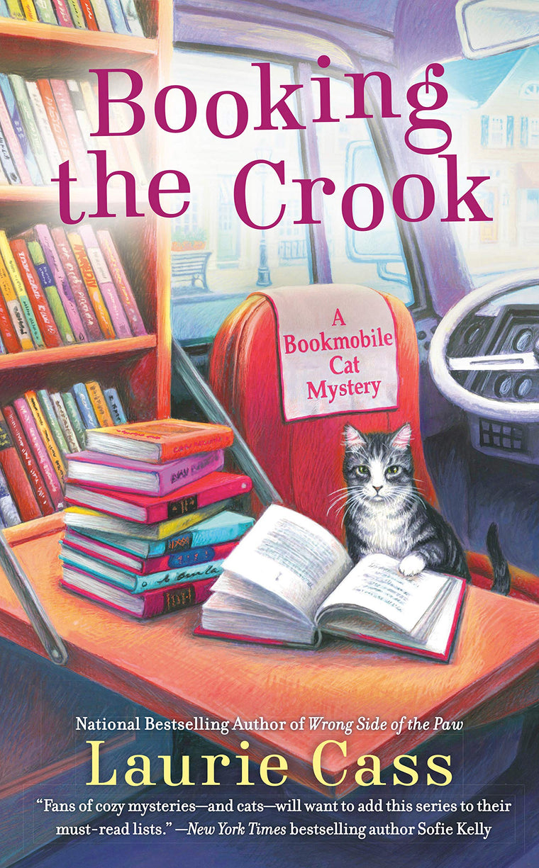Booking the Crook (A Bookmobile Cat Mystery)