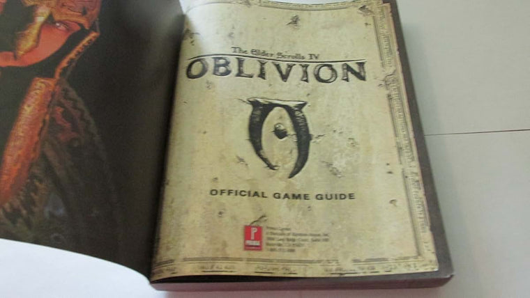 The Elder Scrolls IV Oblivion Official Game Guide, Covers All
