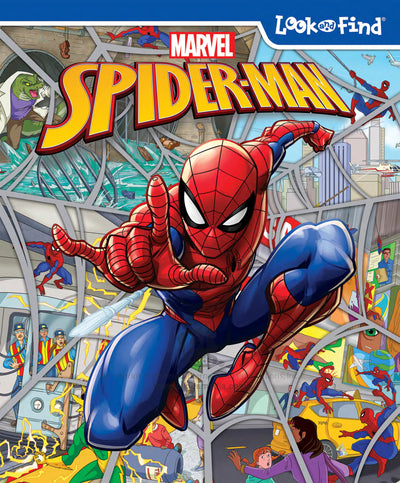 Marvel Spider-Man Look and Find Activity Book - PI Kids