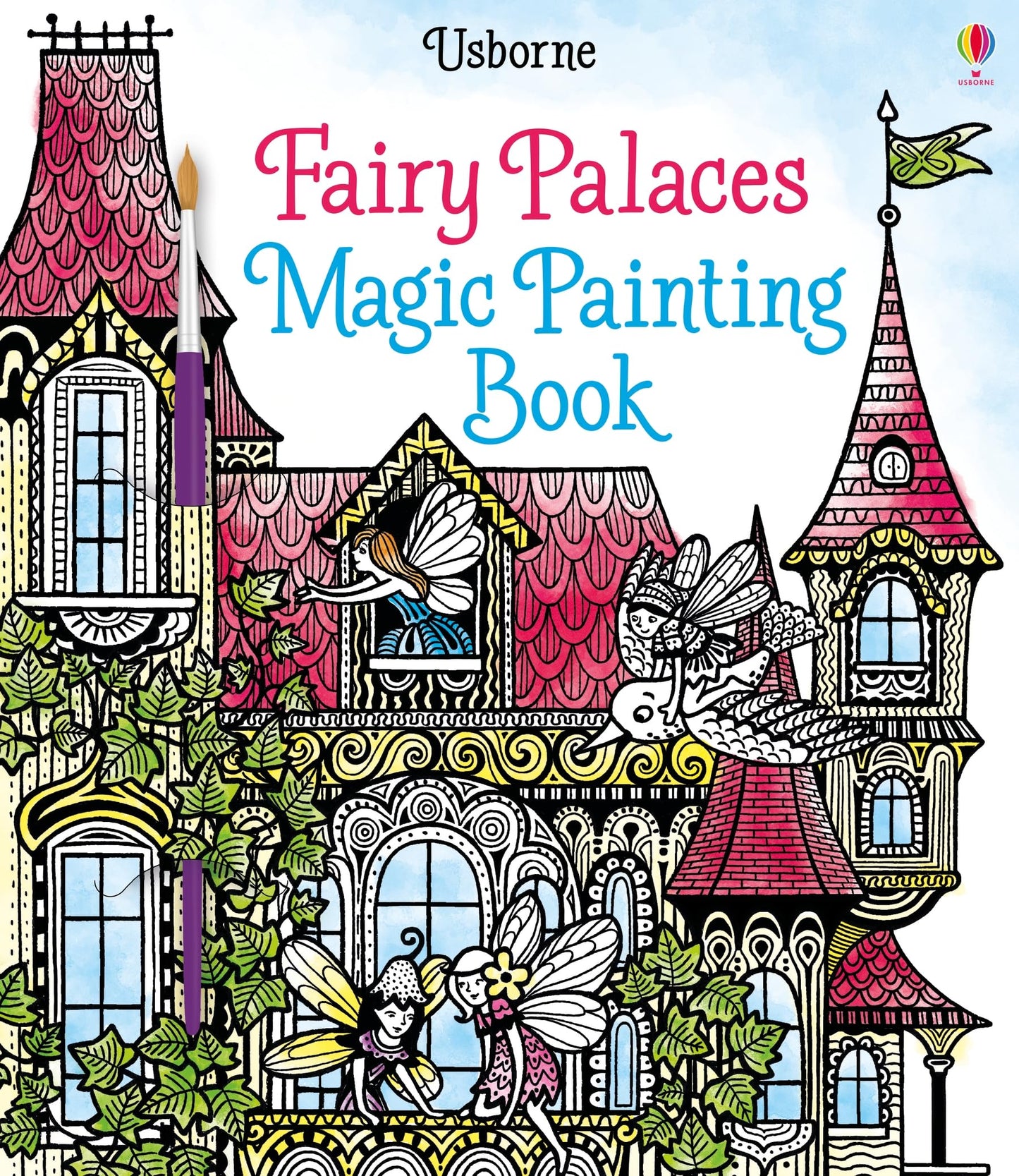 The Fairy Palaces Magic Painting Book [Paperback] NILL