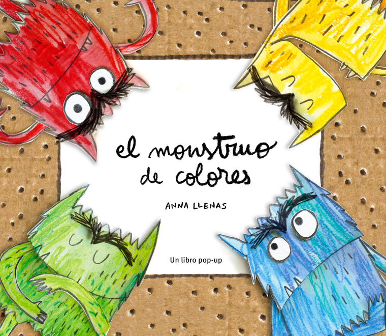 El Monstruo de Colores, un libro pop-up