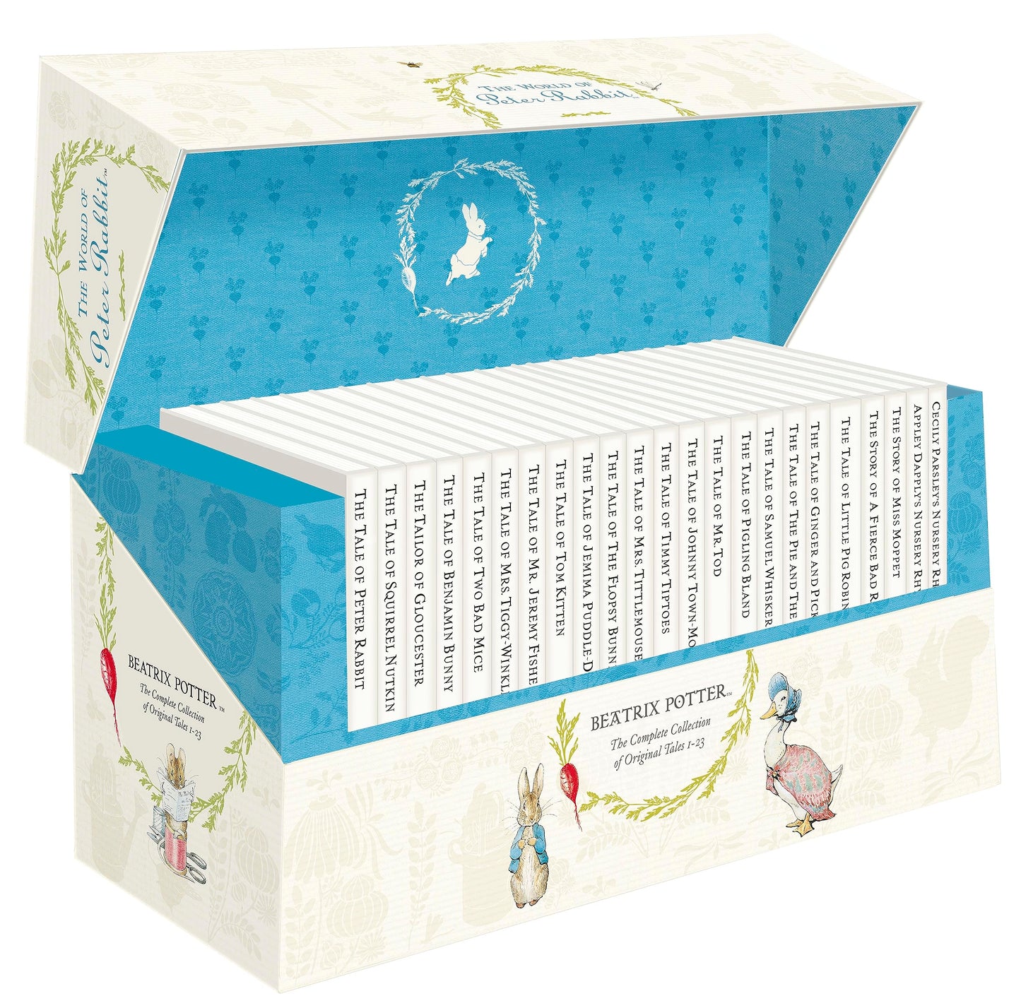 The World of Peter Rabbit 23 Vol Box Set White Jacket: The C