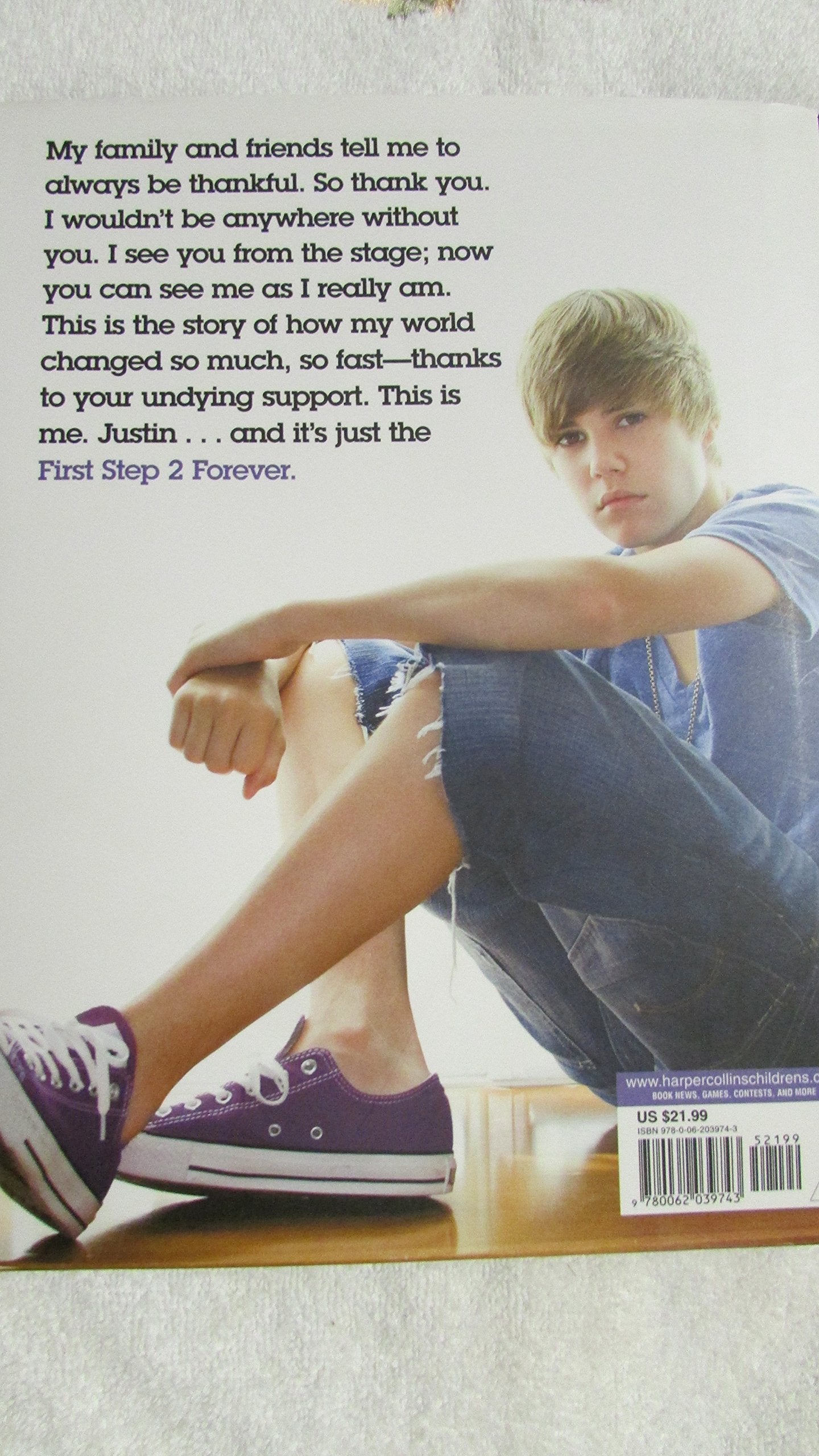 Justin Bieber: First Step 2 Forever (100% Official) by Biebe