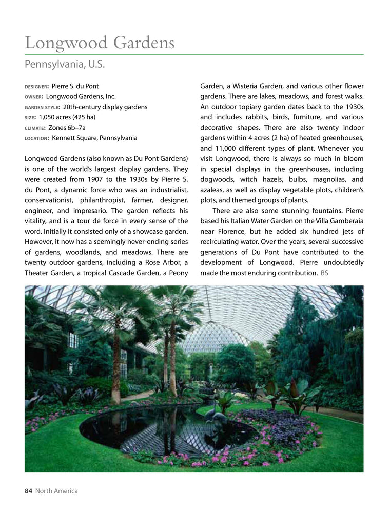 1001 Gardens You Must See Before You Die — back cover