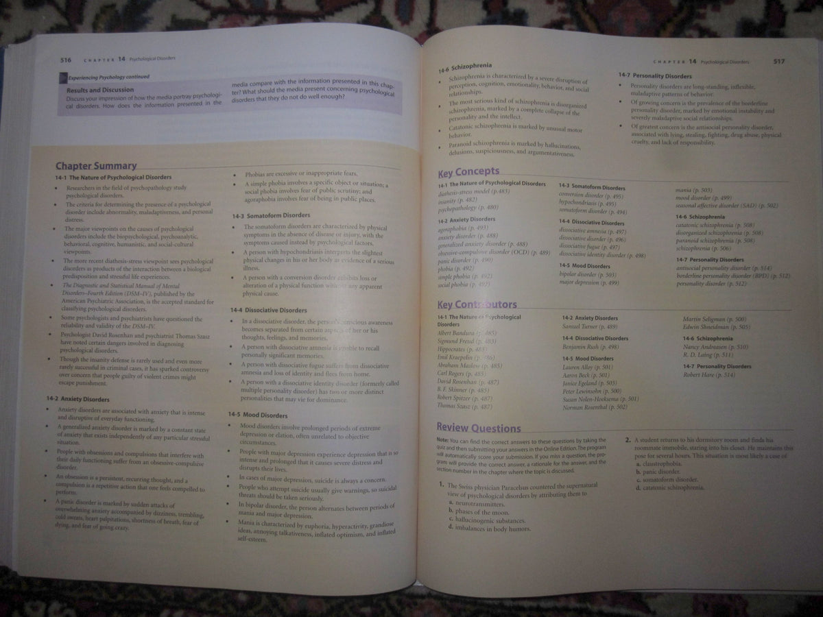 Psychology, Sixth Edition