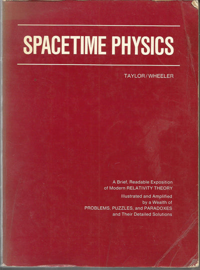 Spacetime Physics (Physics Series) by Edwin F. Taylor