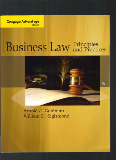Business Law: Principles and Practices
