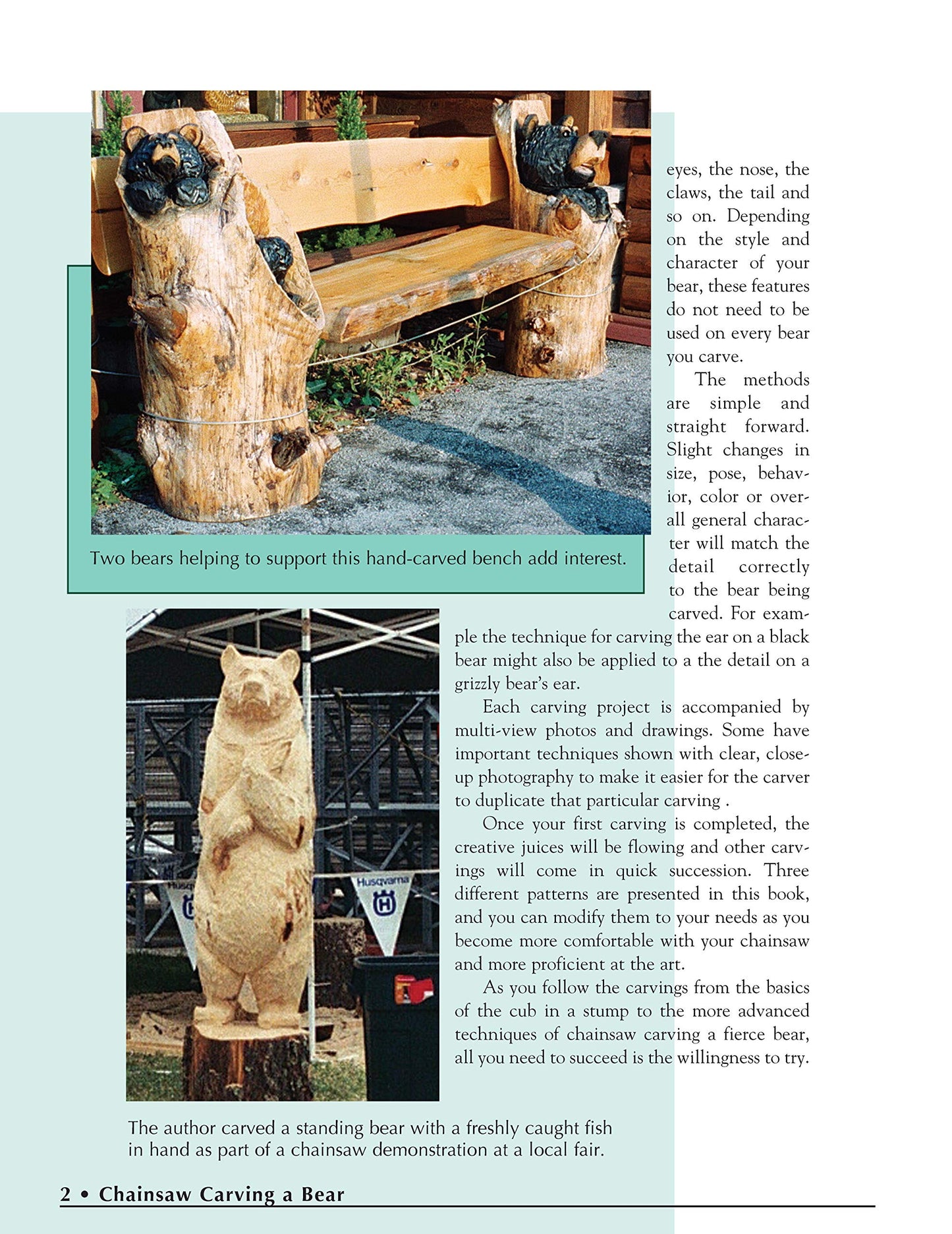 Chainsaw Carving a Bear: A Complete Step-By-Step Guide (Fox Chapel Publishing) Beginner-Friendly Details and Easy-to-Follow Illustrated Instructions for How to Carve Realistic and Caricature Bears