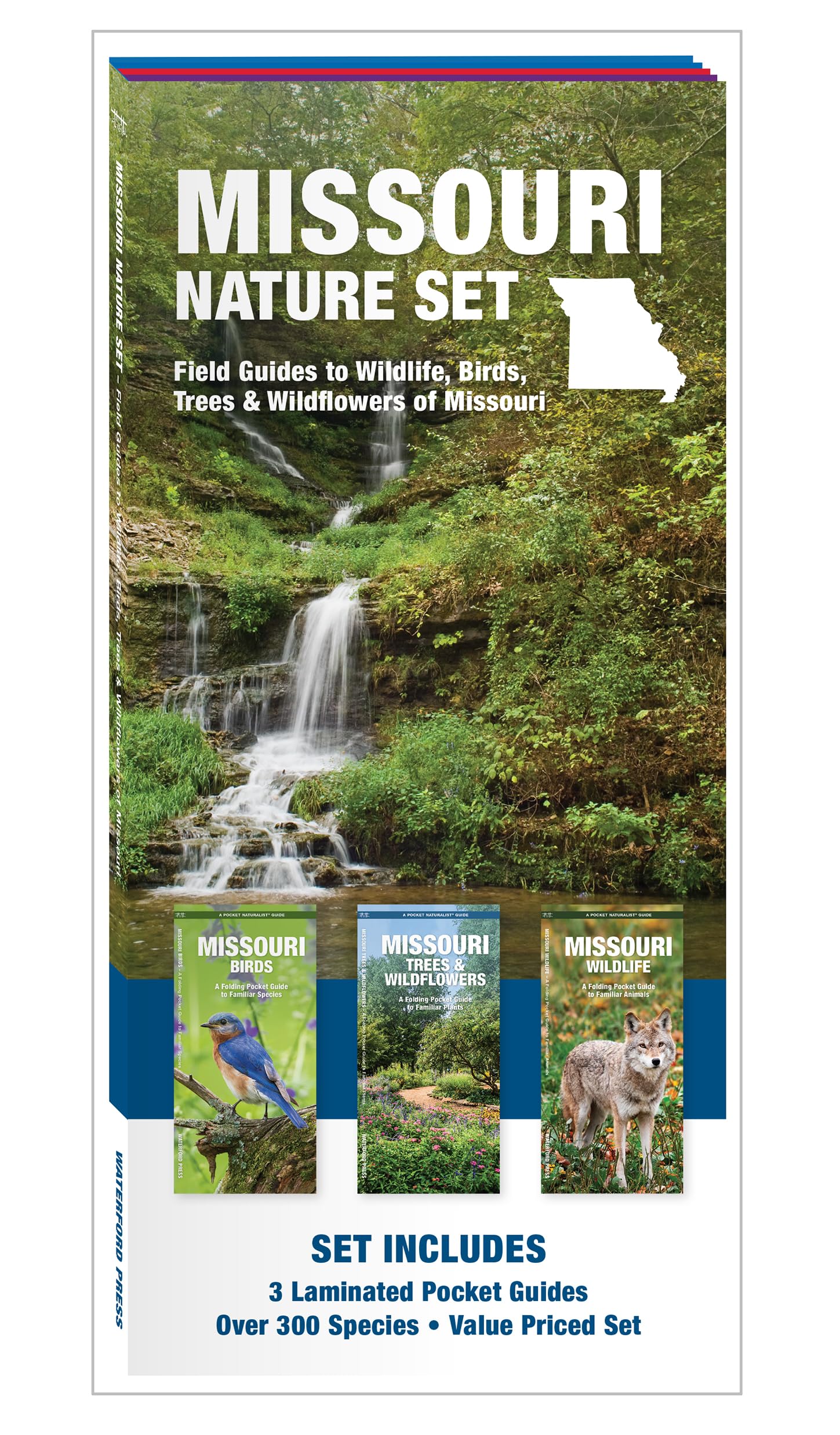Missouri Nature Set: Field Guides to Wildlife, Birds, Trees & Wildflowers of Missouri