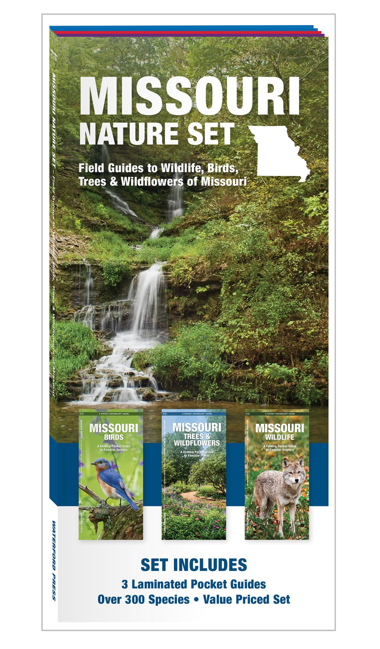 Missouri Nature Set: Field Guides to Wildlife, Birds, Trees & Wildflowers of Missouri